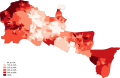 Slough (34.52% White British)