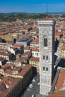 Giotto's Campanile of Florence Cathedral (1334–1359)