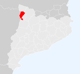 Alta Ribagorça – Localizzazione