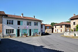 A view within the village of Videix