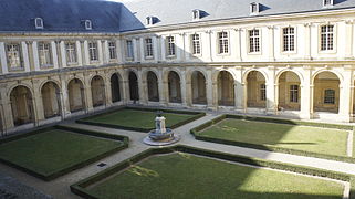 The cloister Classified as a Historical Monument (1889).