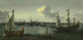 The Harbour in Amsterdam (1630) showing the Port of Amsterdam