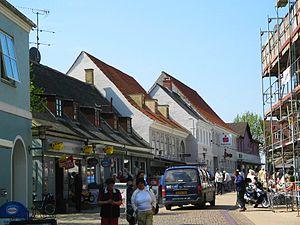 Main street "Algade" (pedestrian, shopping)