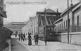 Image illustrative de l’article Tramway de Bellegarde à Chézery