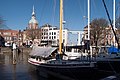 Dordrecht, towngate (de Groothoofdspoort) from the Taankade