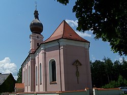 Außenansicht der Wallfahrtskirche