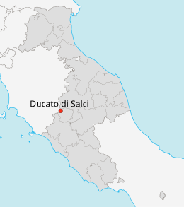 Ducato di Salci - Localizzazione