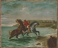 Horses Leaving the Sea, 1860, The Phillips Collection