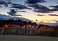 Ocaso en Fontanals de Cerdanya