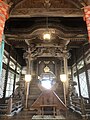 富士河口湖町　冨士御室浅間神社　里宮本殿　一間社流造、軒唐破風付　明治22年（1889年）