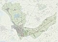 Map of the municipality of Heerenveen