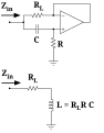 Simulateur d'inductance