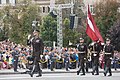 The troops of company during the 2017 Kyiv Independence Day Parade.