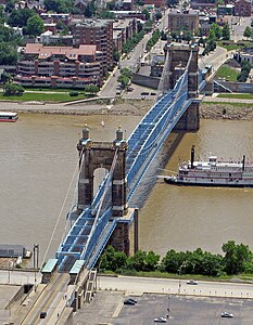 Vista aérea del puente