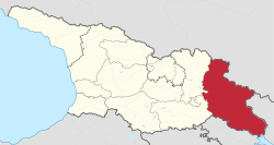 Location of Kakheti