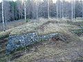 Ravelin de la forteresse de Kärnäkoski.