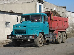 Ein KrAZ-65055 im Jahr 2008