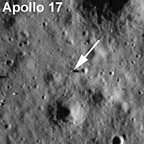 Apollo 17 landing site