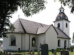 Lerbäcks kyrka i juli 2006