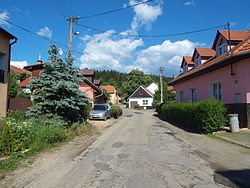 Centre of Malá Lhota