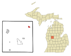 Location in Mecosta, Michigan