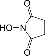 Strukturformel N-Hydroxysuccinimid