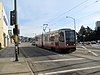 A train at 19th Avenue and Junipero Serra, 2017