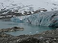 View of the glacier