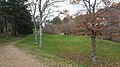 Parc de la Bressonnière vu depuis le sud-est du parc