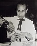 Bartender Gene Sulit inventor of the Tequila Sunrise cocktail