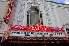 Castro theatre during the Frameline39 in June 2015