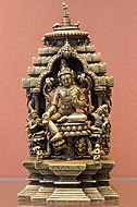 Room 33 - A crowned figure of the Bodhisattva Khasarpana Avalokiteśvara, India, 12th century AD