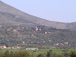 View of Siverić, Croatia