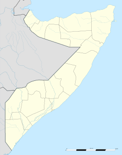 Dolow is located in Somalia