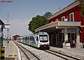 Stazione di Altamura, da cui si dirama la linea per Potenza