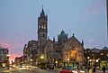 Image 39Old South Church at Copley Square at sunset. This United Church of Christ congregation was first organized in 1669. (from Boston)