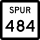State Highway Spur 484 marker