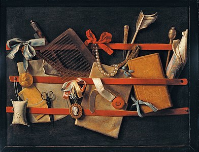 Tromp-l'oeil, at and by Samuel Dirksz van Hoogstraten