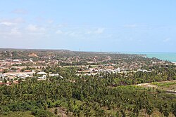 Aerial view of Paripueira