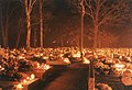 A cemetery on All Saints