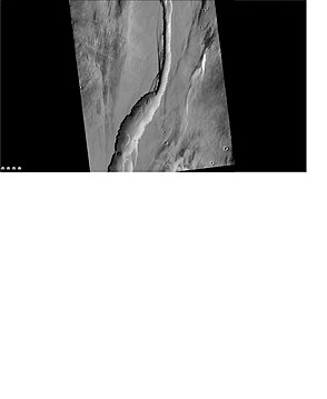 Context image for following image of Noctis Labyrinthus, as seen by CTX