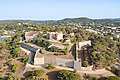 Aerial view of the Cital of Saint-Tropez, France