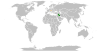 Location map for Austria and Iraq.