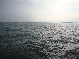 Stausee der Bargi-Talsperre