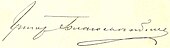 signature de Grigori Blagosvetlov