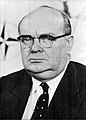 Image 34Paul-Henri Spaak, three-times Prime Minister and author of the Spaak Report, was a staunch believer in international bodies, including the ECSC and EEC (from History of Belgium)