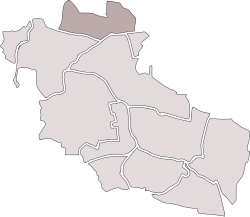 Location of Sucha Góra within Bytom.