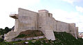 Château de Caen, courtine.