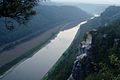 Elbe view from the Bastei