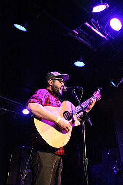 Evan Weiss performing live in January 2013